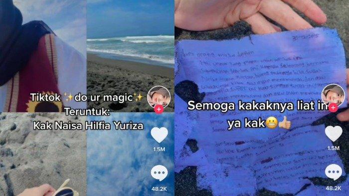 Viral Surat Cinta 6 Tahun Lalu Ditemukan di Pantai, Penulis: Tolong Sampaikan pada Pujaan Hatiku