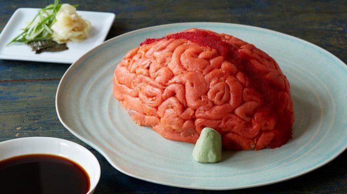 Sushi Brain - Yakin Tak Ingin Makan Sajian Khas Jepang Berbentuk Unik Ini? Lihat Dulu Isinya!