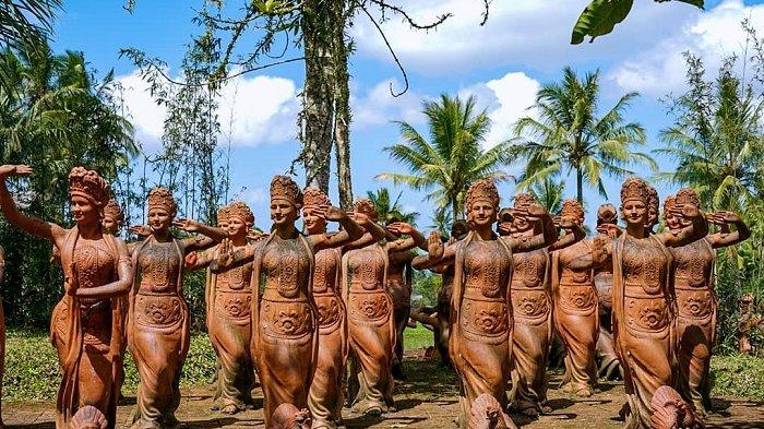 Dipenuhi Ratusan Patung Penari, Ini Potret Taman Gandrung Terakota Banyuwangi