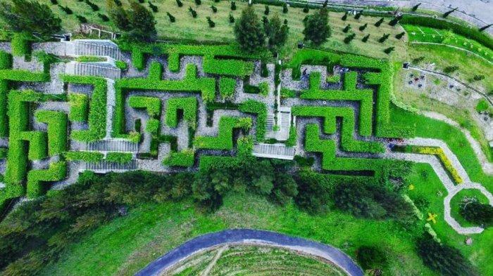 5 Taman Labirin Terbaik di Indonesia, Bisa Pasang Gembok Cinta di Taman Labirin Balai Kota Bandung