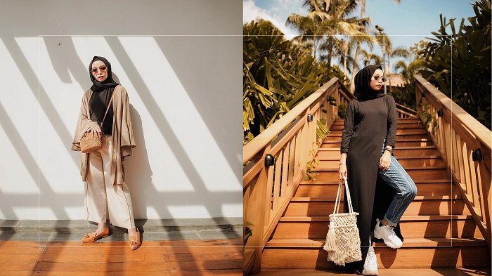 Traveling Anti Ribet! Referensi Hijab Kasual ala Selebgram Joyagh di Bawah Harga Rp 500 Ribu