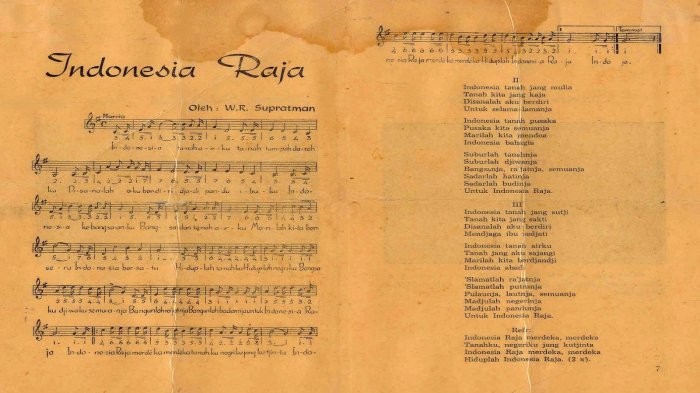 Fakta di Balik Lagu Kebangsaan Indonesia Raya, Liriknya Mampu Bangkitkan Semangat Nasionalisme