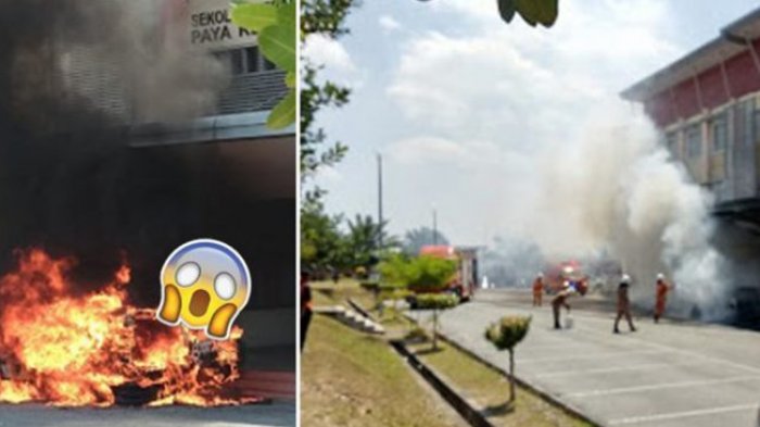 Apes! Tinggalkan Powerbank dalam Kendaraan, Guru Asal Malaysia Ini Harus Relakan Mobilnya Terbakar