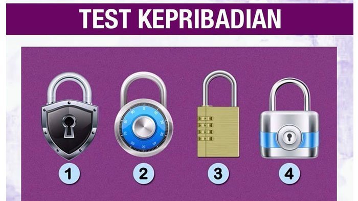 Tes Kepribadian, Tebak Gembok yang Paling Aman bisaUngkap Kepribadian Diri