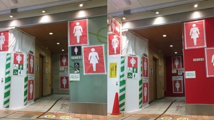 Aneh! Toilet di Stasiun Tokyo Ini Disediakan Hanya tuk Wanita, Ada 9 Simbol Tertempel, Mengapa?