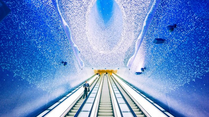 15 Stasiun Bawah Tanah Terindah di Dunia, Atocha Madrid Didesain Mirip Taman Nasional