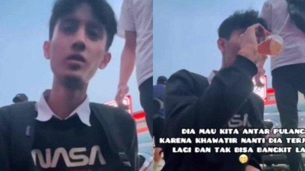 Disetting Paman, Kisah Viky Siswa SMA yang Viral Jalan Kaki 16 Km Ternyata Bohongan