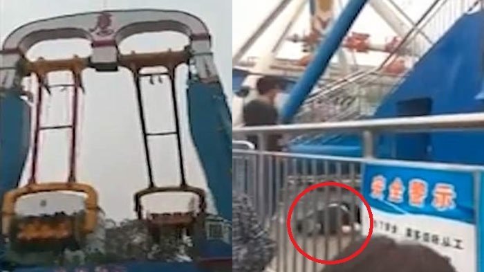 Sabuk Pengaman Terlepas Saat Naik Wahana Raksasa, Pria Ini Tewas Terlempar, Lihat Videonya!