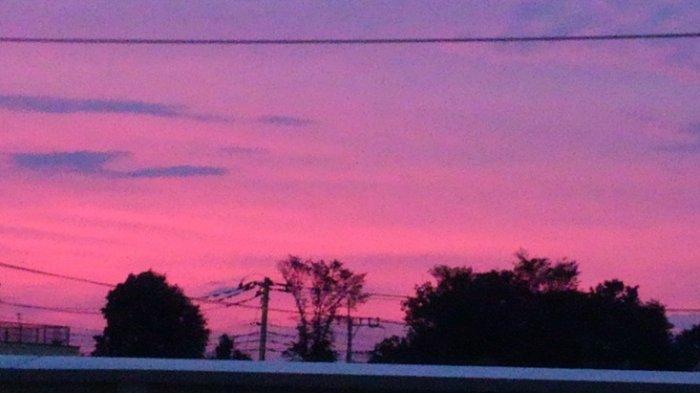 Langit Jepang Berwarna Pink Sebelum Topan Hagibis Datang, Ini Kesaksikan WNI di Sana