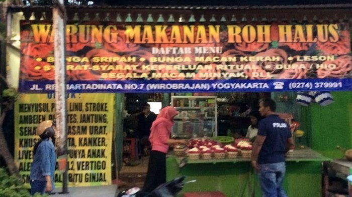 Keunikan Warung Makanan 'Roh Halus' di Yogyakarta, Tempat Kulineran Makhluk Halus?