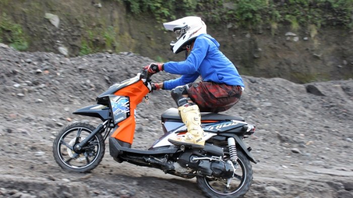 Yamaha X-Ride - Ini Motor Matic Desain Gahar yang Siap Menerjang Segala Medan Terjal