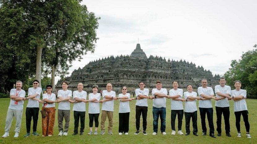 Sandiaga Uno Ajak Delegasi ATF 2023 Menjajal Wisata Tematik Borobudur Trail of Civilization