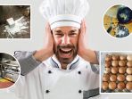 12 Foto Suasana Dapur Restoran Ini Buat Para Chef Panik dan Kerepotan, Kacau Dimana-mana!