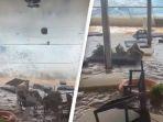 Viral Video Detik-detik Menegangkan Kapal Pesiar Dihantam Ombak Setinggi 28 Meter