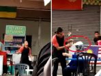 Viral Video Pedagang Lakukan Atraksi Roti Canai Terbang, Adonannya Malah Jatuh ke Kepala Ibu-ibu!