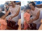 Seorang Ayah di Thailand Rela Sehari Jadi Ibu, Datang ke Sekolah Anaknya Pakai Gaun Warna Pink