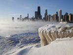 Polar Vortex Landa Amerika Serikat, Temperatur Udara Lebih Dingin Daripada Antartika