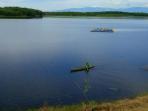 Wisata Musirawas - Menikmati Suasana Tenang Danau Gegas, Penggemar Mancing Harus ke Sini