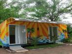 Taman Mekar Sari Bogor - Sensasi Tidur Cantik di Dalam Kontainer Colorfull