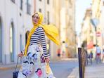 Makin Stylish Saat Traveling dengan 5 Model Topi untuk Hijabers ala Dian Pelangi