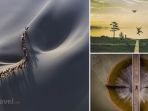 Pasukan Unta di Gurun Hingga Potret 360 Tanah China, Menangkan Kontes Foto Udara Bergengsi di Dunia