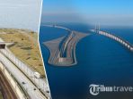 Sekilas Jembatan di Selat Oresund Ini Berujung di Tengah Laut, Tapi Coba Lihat Lebih Dekat