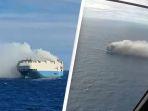 Kapal Kargo yang Angkut Ribuan Porsche dan 189 Bentley Terbakar saat Melintasi Antlantik