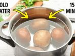 7 Tips Inovatif agar Masak jadi Lebih Mudah dan Cepat, Mengupas Kentang Tak Perlu Pisau