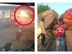 2 Kecelakaan Kereta Api Terjadi dalam Sehari, Gegara Truk Mogok, Ada di Lampung dan Semarang