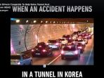 Ajib! Sikap Orang Korea Saat Terjadi Kecelakaan di Tengah Kemacetan Ini, Bikin Salut Deh!