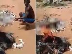 Mengerikan! Beredar Video Napi di Brasil yang Berpesta-pora Menyate Tahanan Lain