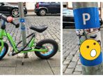 Bocah Ini Selalu Parkir Sepedanya di Tempat yang Sama, Orang Asing pun Lakukan Hal Mengharukan