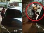 Lihat Cara Pria Ini Rampas Tas dari Dua Wanita di Rumahnya Sendiri, Sungguh Brutal dan Bikin Geram!