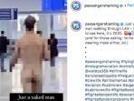 Viral Video Pria Tak Berpakaian Jalan-jalan di Bandara saat Siang Bolong Bikin Penumpang Kaget