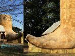 Keren! Punya Desain Layaknya Sepatu Boot Cowboy, Isi Rumah Ini Bakal Bikin Kamu Melongo