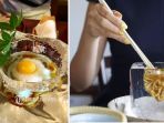 Tempura Matsu - Resto Ini Sajikan Udon di Mangkuk Es Batu, Gimana Rasanya Ya? Dingin-dingin Greget