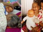 Miris! Karena Terlalu Kesepian, Nenek Ini Anggap Boneka Sebagai Temannya, Kisahnya Nyesek