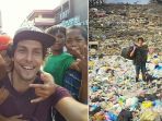 Tak Sekedar Traveling, Turis Belanda jadi Inspirasi 15 Bocah Bersihkan Sampah di Pantai Malaysia
