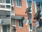 Dramatis! Penyelamatan Wanita yang Akan Bunuh Diri Ini Paksa Pemadam Kebakaran Lakukan Hal Ini
