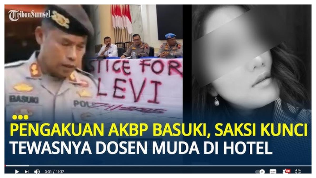 AKBP Basuki mengungkap detik terakhir bersama dosen Untag, menegaskan bahwa kedekatan mereka bukan hubungan asmara, melainkan murni karena simpati.