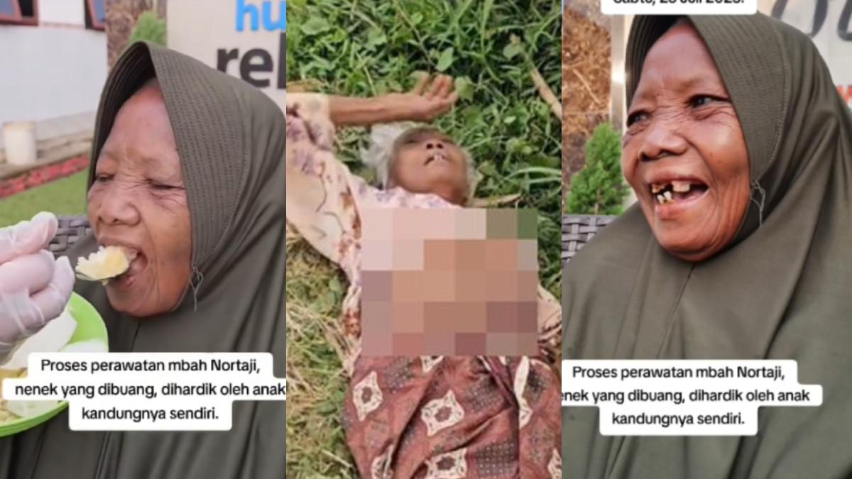 Potret Terbaru Mbah Nortaji Usai Dibuang Anak di Probolinggo, Tampak Terawat, Jauh dari Luka
