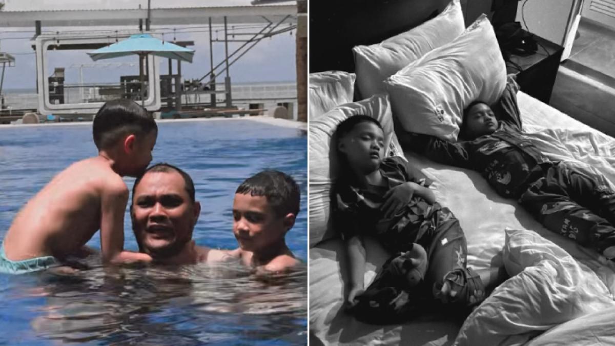 ANAK VIRGOUN INARA - Virgoun pamer momen bersama anak-anaknya di tengah isu perselingkuhan Inara Rusli.