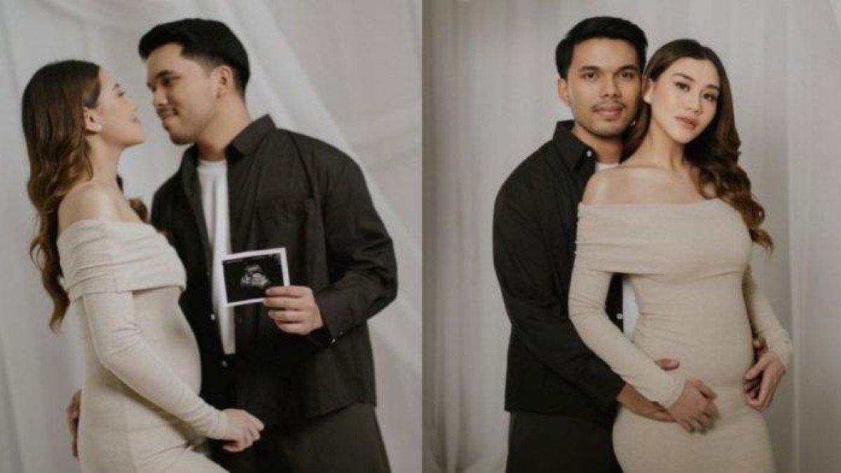 Aaliyah Massaid baru saja mengumumkan kehamilan anak pertama, Thariq Halilintar sebut usia kandungan sang istri sudah empat bulan.