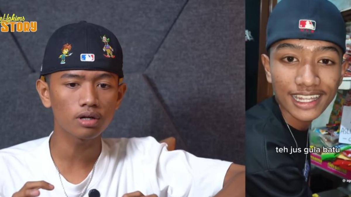AGENG CARLITOS - Ageng Carlitos disebut 'Bule KW' penjual Es Cekek from Brooklyn yang jadi fenomena viral.