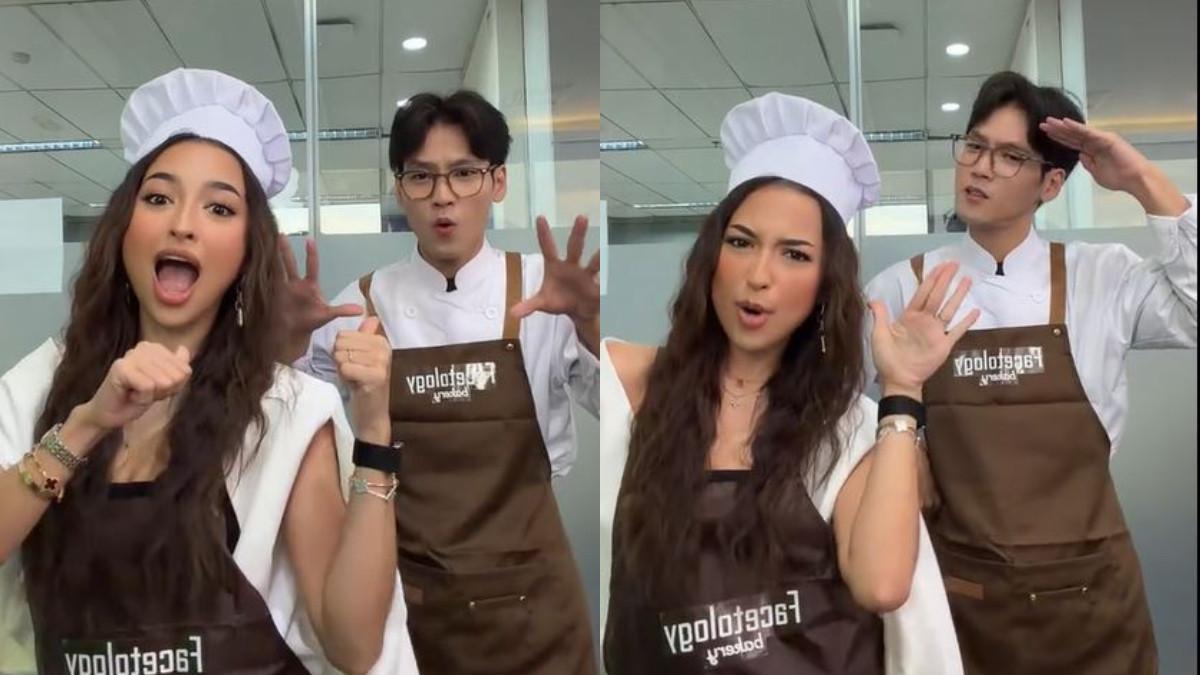 JENNIFER COPPEN DAN NA DAEHOOM - Aktris Jennifer Coppen dan influencer asal Korea Selatan Na Daehoon baru-baru ini tampil bersama dalam sebuah kolaborasi promosi produk skincare pada Selasa, 11 November 2025.