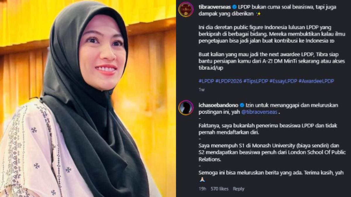 Alyssa Soebandono tegas: ‘Saya bukan penerima beasiswa LPDP, S1 pakai biaya sendiri, S2 baru dapat beasiswa LSPR.’ Klarifikasi penting!