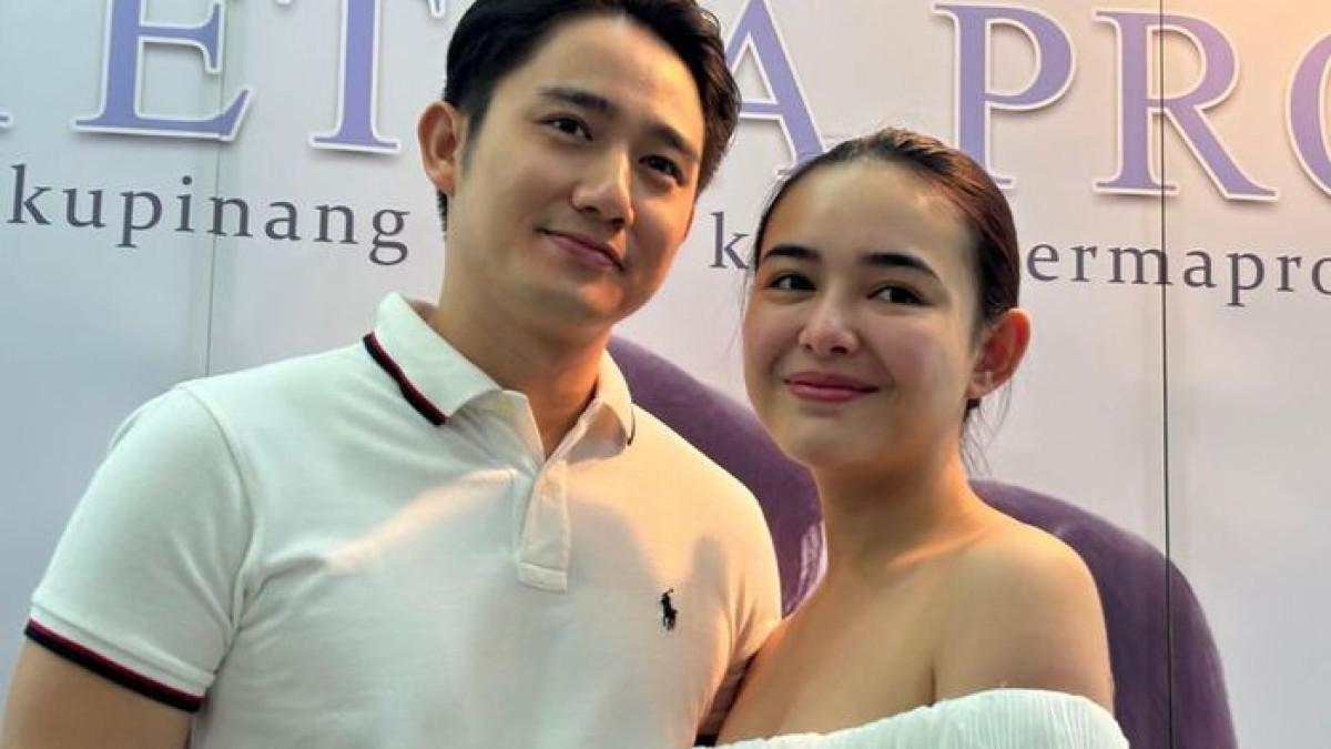 JELANG PERSALINAN - Amanda Manopo mantap berhenti syuting jelang melahirkan anak pertama, Kenny Austin kini jadi suami siaga.