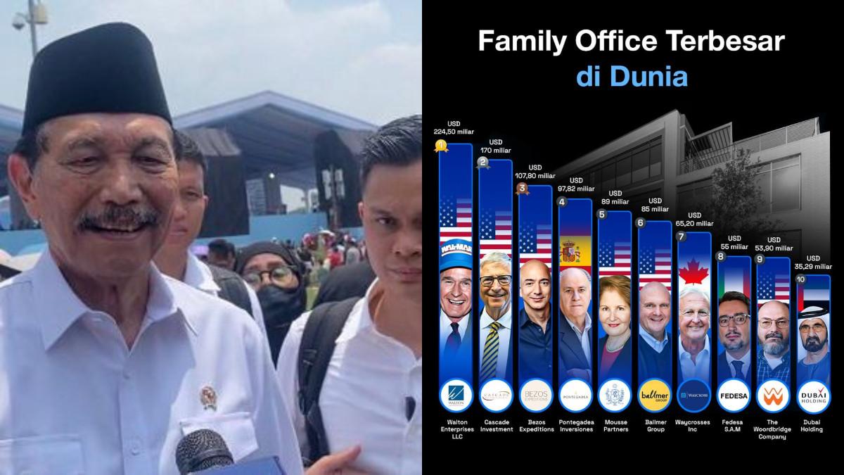 Apa itu family office? Proyek gagasan Luhut yang ditolak Menkeu Purbaya karena belum terlalu mengerti konsepnya.
