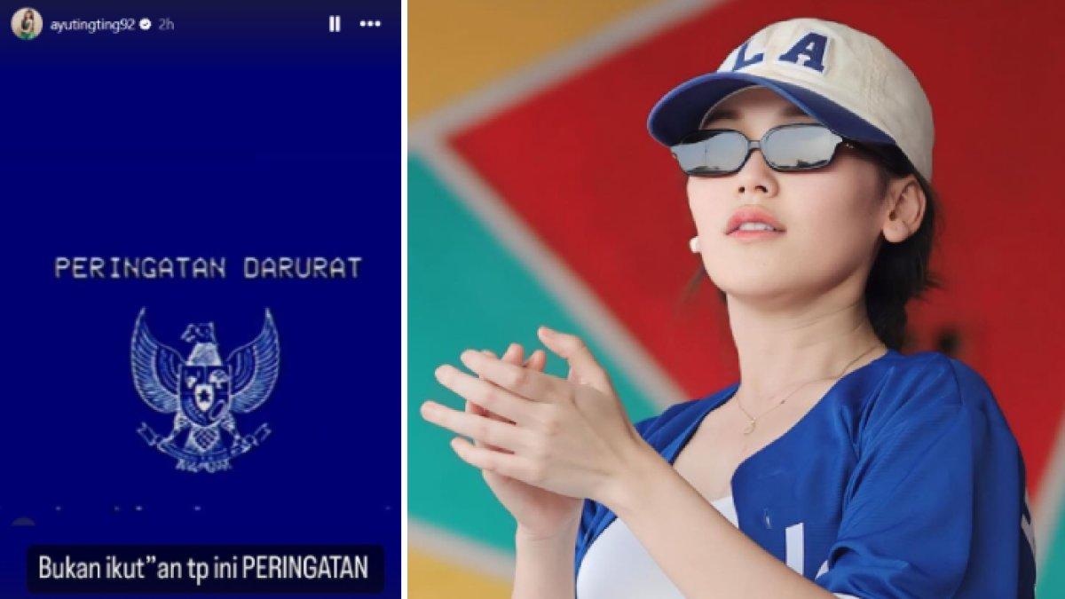 Ayu Ting Ting Turut Suarakan Peringatan Darurat Indonesia, Tegaskan Bukan Ikut-ikutan