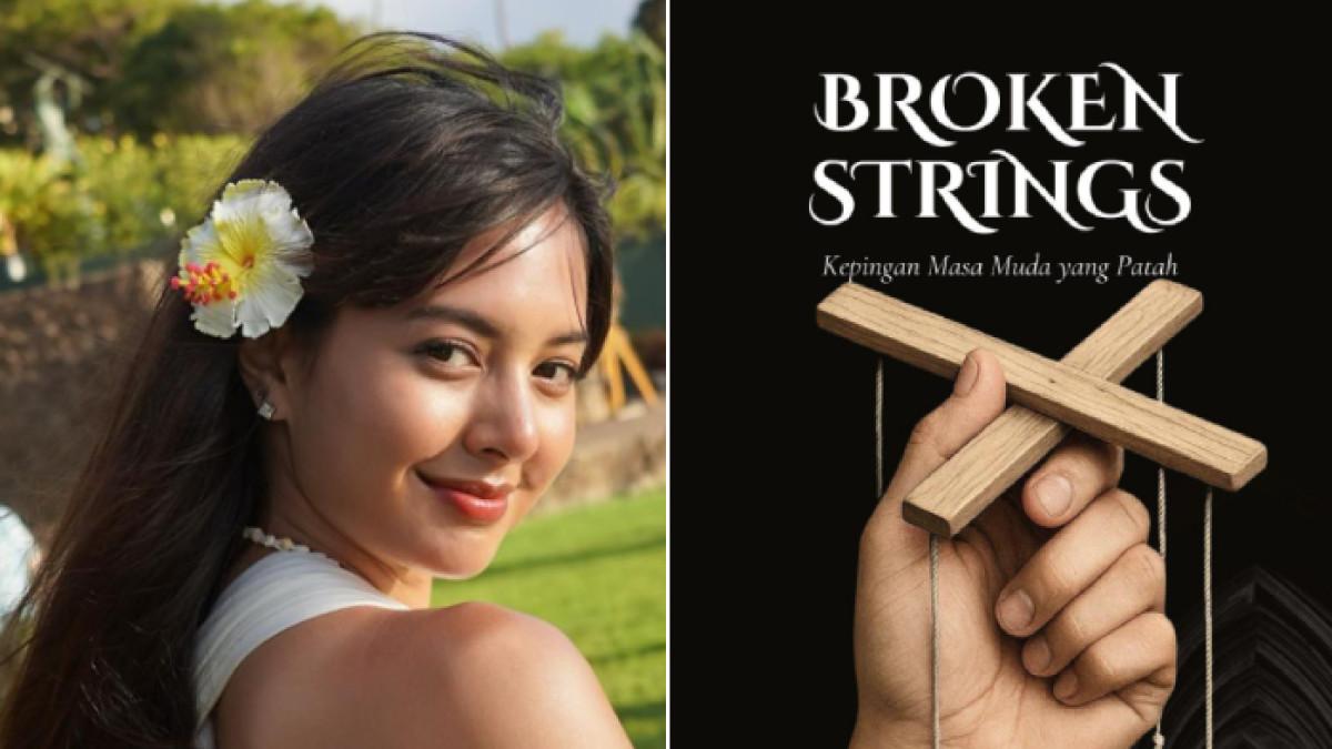 BUKU AURELIE MOEREMANS - Aktris Aurelie Moeremans rilis buku Broken Strings.